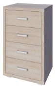 Commode Kerowagi 24 | Sonoma chêne | 90 x 70 x 41 cm | 4 tiroirs spacieux