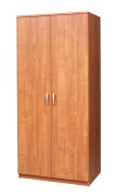Armoire à portes battantes / penderie Sepatan 18, couleur : aulne - Dimensions : 182 x 80 x 51 cm (H x L x P)