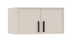 Rehausse d'armoire pour Fafe 21 / Couleur : Cachemire / 2 portes / 1 compartiment / Fonction Soft-Close / Dimensions : 75 x 54 x 40 cm / Design moderne