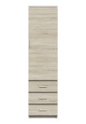 Armoire Pamulang 15 | Sonoma chêne | 200 x 52 x 40 cm | Design moderne et fonctionnel