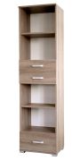 Étagère Kikori 17 | Chêne Sonoma | 190 x 50 x 40 cm | Design moderne et rangements pratiques