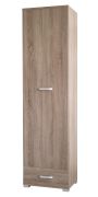 Armoire Kikori 15 | Chêne Sonoma | 190 x 50 x 40 cm | Design moderne et chaleureux