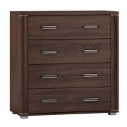Commode Aitape 14 | Sonoma chêne foncé | 92 x 90 x 40 cm | 4 tiroirs spacieux