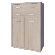 Commode Kerowagi 06 | Sonoma chêne | 125 x 85 x 41 cm | Rangement fonctionnel et design moderne