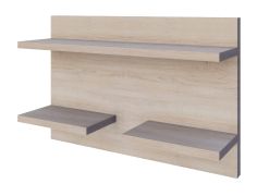 Étagère murale Kerowagi 08 | Sonoma chêne | 76 x 125 x 23 cm | Design moderne et pratique
