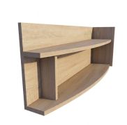 Étagère murale Rabaul 47 | Sonoma chêne | 40 x 115 x 25 cm | Design moderne