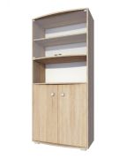 Vitrine Rabaul 30 | Chêne Sonoma | 200 x 94 x 40 cm | Design moderne et raffiné