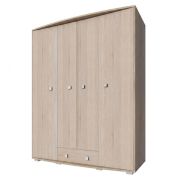 Armoire penderie Rabaul 22 | Sonoma chêne | 200 x 165 x 55 cm | Design moderne et rangement optimisé