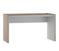 Bureau Cianjur 01 | Chêne / Blanc | 77 x 135 x 60 cm | Design moderne et fonctionnel