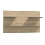 Étagère murale Ciomas 14 | Sonoma chêne / gris | 70 x 125 x 23 cm | Design moderne