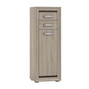 Commode Kundiawa 12 | Sonoma chêne clair & foncé | 140 x 50 x 40 cm | Design moderne et espace de rangement