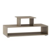 Meuble TV Kundiawa 19 | Sonoma chêne clair | 55 x 125 x 60 cm | Design moderne