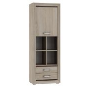 Armoire Kundiawa 28 | Sonoma chêne clair & foncé | 200 x 70 x 40 cm | Rangement optimal