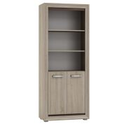 Armoire Kundiawa 31 | Sonoma chêne clair & foncé | 200 x 80 x 40 cm | Design moderne