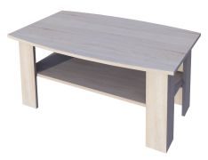 Table basse Rabaul 45 | Chêne Sonoma | 120 x 60 x 54 cm | Design moderne et pratique