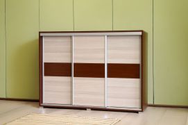 Commode Cikupa 11 | Noyer/Orme | 110 x 154 x 47 cm | Grand espace de rangement