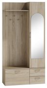 Penderie Paseh 15 | Chêne Sonoma | 200 x 100 x 40 cm | Design moderne et fonctionnel