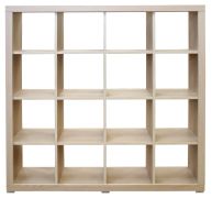 Bibliothèque Kisaran 05 | Chêne Sonoma | 147 x 145 x 40 cm | Design moderne et fonctionnel