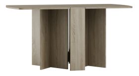 Table à manger pliante Grogol 19 | Sonoma chêne | 150 x 80 cm | Élégance moderne