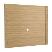 Panneau mural arrière Kastav 21, couleur : chêne - 100 x 116 x 4 cm (H x L x P)