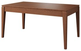 Table à manger extensible Gorica 22 en chêne massif | Finition chêne rustique | 160-240 x 90 cm | Haute stabilité