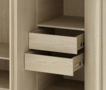 Tiroirs pour armoire Edegem 02 / 2 pièces / Couleur : chêne cremona