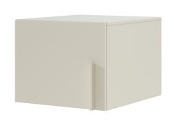 Rehausse pour armoire à une porte Edegem 05 / 50 x 61 x 40 cm / Couleur : Cachemire / Chants ABS / 1 porte / 1 compartiment