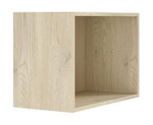 Rehausse pour étagère Edegem 06 / Couleur : Chêne Cremona / Chants ABS / 59 x 30 x 40 cm / 1 compartiment