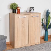 Commode Tandil 01, couleur : chêne Sonoma - 70 x 60 x 31 cm (H x L x P)