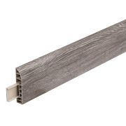 Plinthe 2400 x 80 x 15 mm - Modèle: BEETHOVEN Aspect chêne