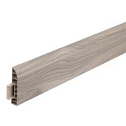 Plinthe 2400 x 80 x 15 mm - Modèle: BRAHMS Aspect noyer
