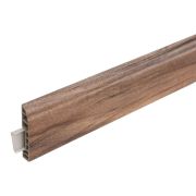Plinthe 2400 x 80 x 15 mm - Modèle: CHOPIN Aspect noyer