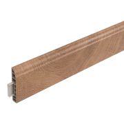 Plinthe 2400 x 80 x 15 mm - Modèle: ROSSINI Aspect bois