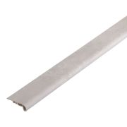 Marchepied pour pose libre Vinyle, 2400 x 55 x 18 mm - Modèle: BACH Aspect carrelage