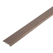 Marchepied pour pose libre Vinyle, 2400 x 55 x 18 mm - Modèle: GLUCK Aspect chêne
