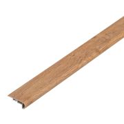 Marchepied pour pose libre Vinyle, 2400 x 55 x 18 mm - Modèle: MOZART Aspect chêne
