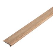 Marchepied pour pose libre Vinyle, 2400 x 55 x 18 mm - Modèle: STRAUSS Aspect chêne