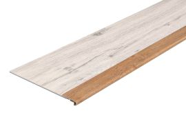 Marchepied pour pose libre Vinyle, 2400 x 55 x 18 mm