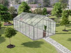 Serre Chicoree XL15, HKP 6 mm, Surface au sol : 14,5 m² - Dimensions : 500 x 290 cm (L x l)