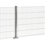 Clôture grillagée - Double fil David 6/5/6 mm, Finition: galvanisée, Hauteur: 83 cm, Longueur: 251 cm