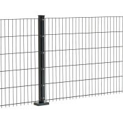 Clôture à double fil Goliath 8/6/8 mm, Finition: Revêtement anthracite, Hauteur: 103 cm, Largeur: 251 cm