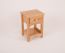 Table de chevet en chêne massif bois naturel Pirol 95 - Dimensions 56 x 40 x 35 cm (h x l x p)