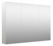 Salle de bain - Armoire de toilette Purina 05, couleur : blanc mat - 70 x 100 x 14 cm (H x L x P)