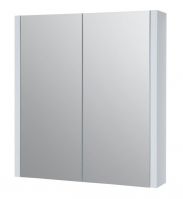 Salle de bain - Armoire de toilette Bidar 01, couleur : blanc brillant - 65 x 60 x 12 cm (H x L x P)