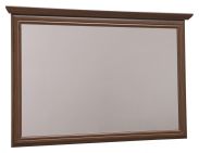 Miroir Sentis 16, couleur : brun foncé - 84 x 126 x 6 cm (h x l x p)