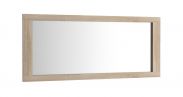 Miroir "Temerin" couleur chêne Sonoma 25 - Dimensions : 130 x 55 cm (L x H)