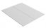 Plaque de base pour lit double, couleur : blanc - 79,20 x 196 cm (l x L)