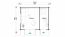 Abri de jardin G54 Gris carbone avec plancher - 40 mm Maison en madriers, Surface au sol : 11,70 m², Toit à deux versants