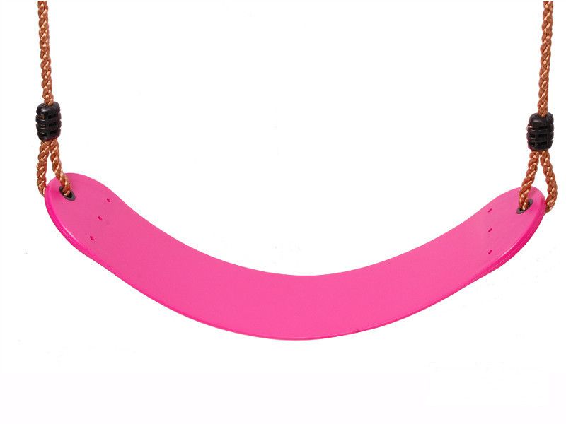 Balançoire flexible 01 avec corde - Couleur : rose