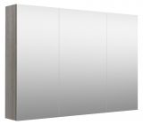 Salle de bain - Armoire de toilette Nadiad 42, couleur : gris cendre - 70 x 100 x 14 cm (h x l x p)